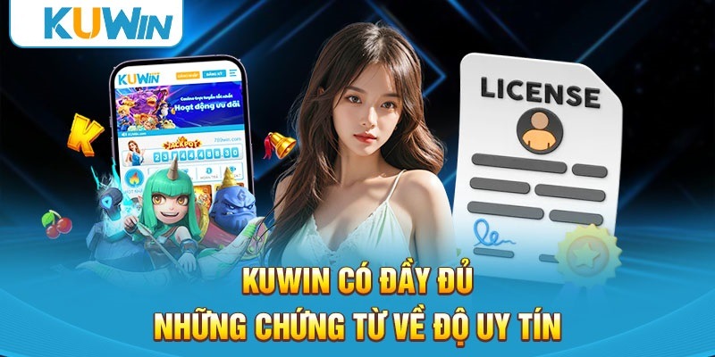 Kuwin com nhận được nhiều giấy phép chứng nhận về độ uy tín